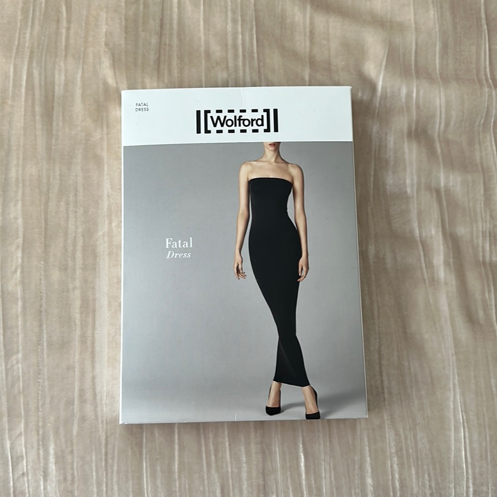 Wolford Fatal Dress NIB Black Size XS